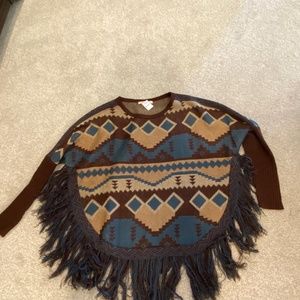 Cavender’s poncho/sweater